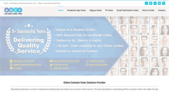 Desktop Screenshot of buyonlinecontestvotes.com